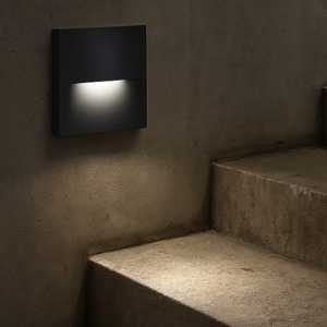 Segnapasso per esterno antracite led 3w 3000k fp