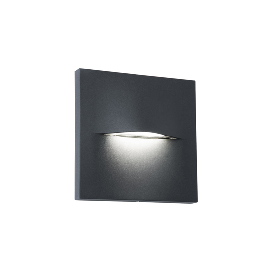 Segnapasso per esterno antracite led 3w 3000k fp