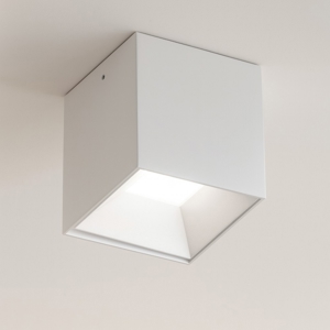 Isyluce faretto cubo led 20w 3000k bianco da soffitto