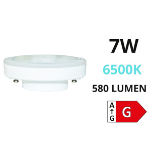 Toplight lampadina led gx53 6w 6000k 480lm lumen ottica 120