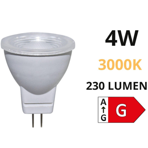 Life lampadina led gu4 4w 3000k ottica 38 310lm 39.915014c