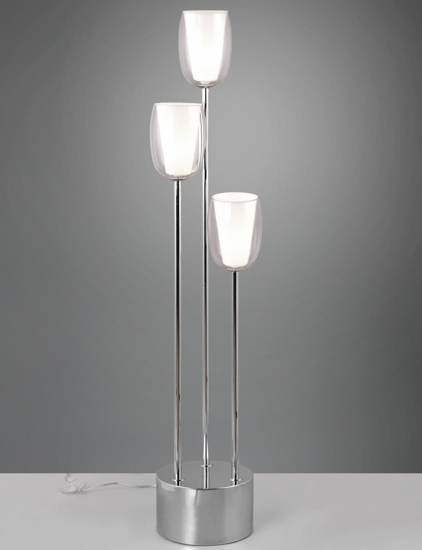 Lampada da terra moderna 3 luci per soggiorno