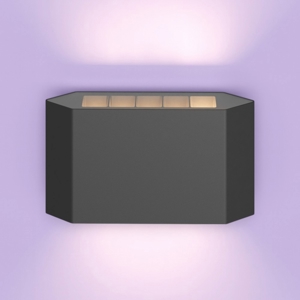 Maytoni pull applique da esterno led 8w 3000k ip54 nero minimal