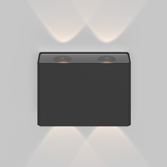 Maytoni show applique da esterno led 3000k ip54 rettangolare