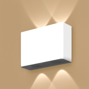 Maytoni show applique bianco da esterno led 3000k ip54