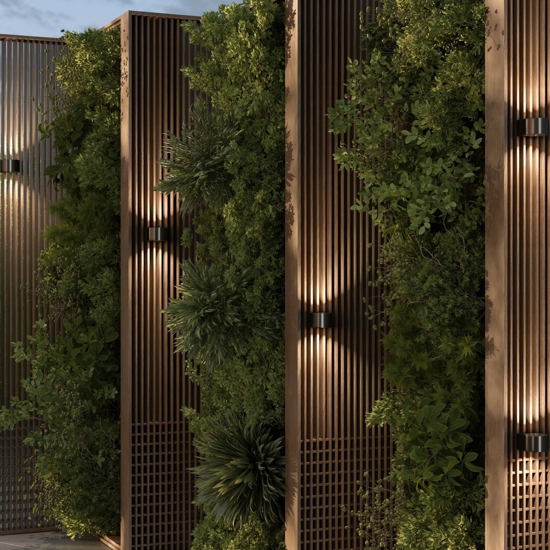 Maytoni blow applique da esterno led 3000k ip54 moderno
