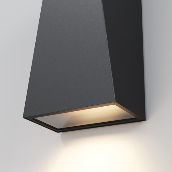 Maytoni times square applique da esterno led 3200k ip54