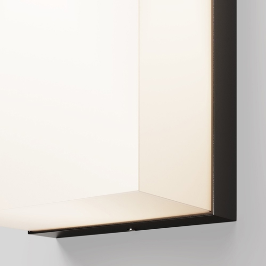 Maytoni badd applique da esterno led 3000k ip54 rettangolare