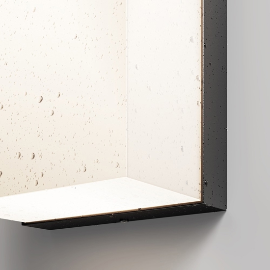 Maytoni badd applique da esterno led 3000k ip54 rettangolare