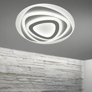 Vivida bud  plafoniera led bianca 36w 3000k 4000k moderna