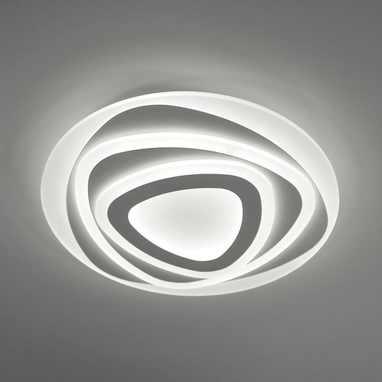 Vivida bud  plafoniera led bianca 36w 3000k 4000k moderna