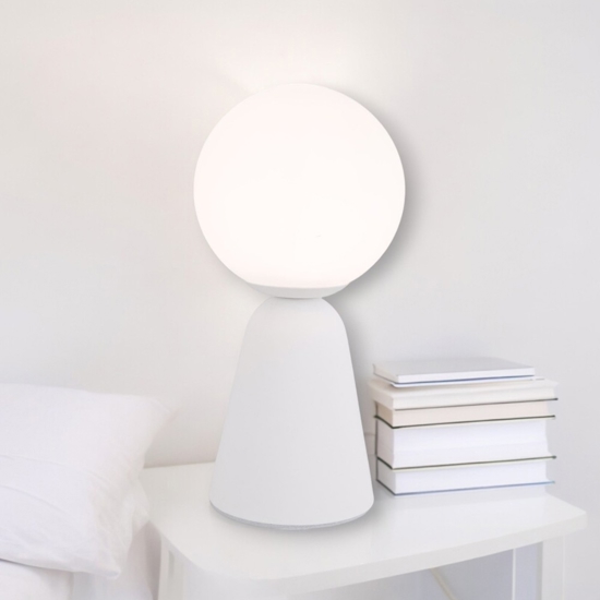 Abat-jour lampada da comodino design moderna 