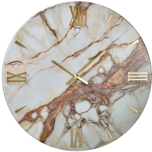 Orologio da parete 40cm effetto particolare marmo