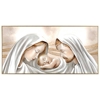 Capezzale capoletto sacra 120x60 famiglia cornice oro