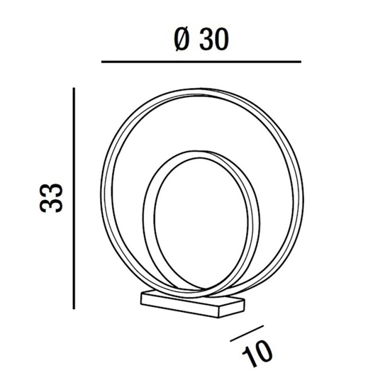 Abat jour camera da letto moderna led 28w 3000k ritmo perenz illuminazione