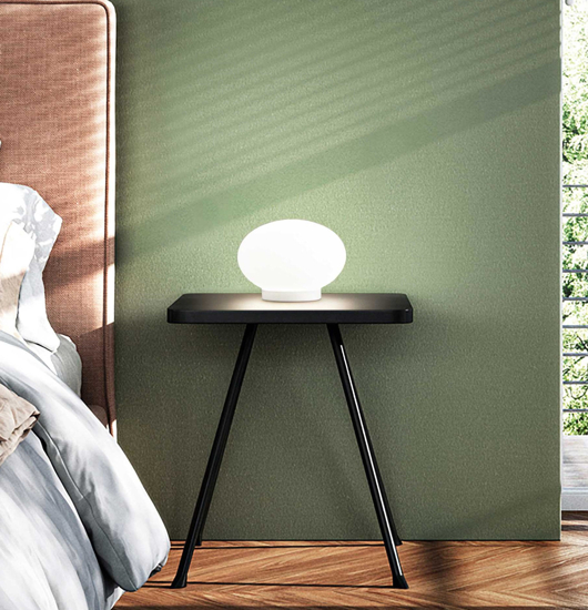Ideal lux smarties tl1 d30 abat-jour da comodino sfera 30cm vetro bianca