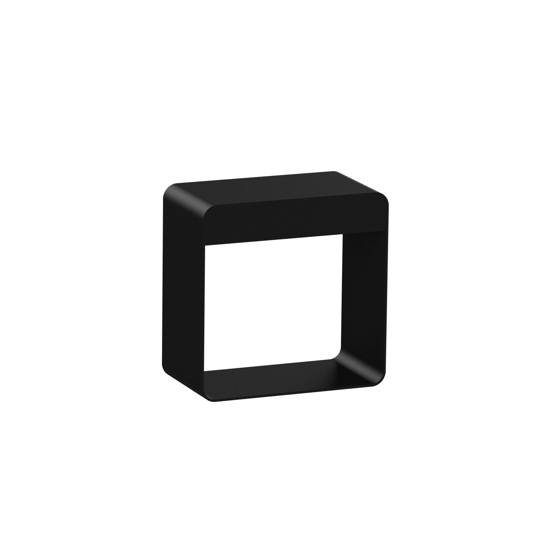 Lampada portatile per tavolino linea light dama nero moderna
