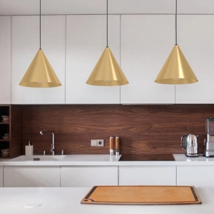Eglo narices lampadario dorato per cucina 