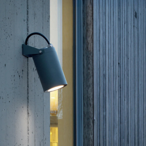 Faretto da esterno grigio led 13w 3000k orientabile