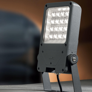 Faro proiettore da esterno ottica 157x57 led 35w 4000k ip67