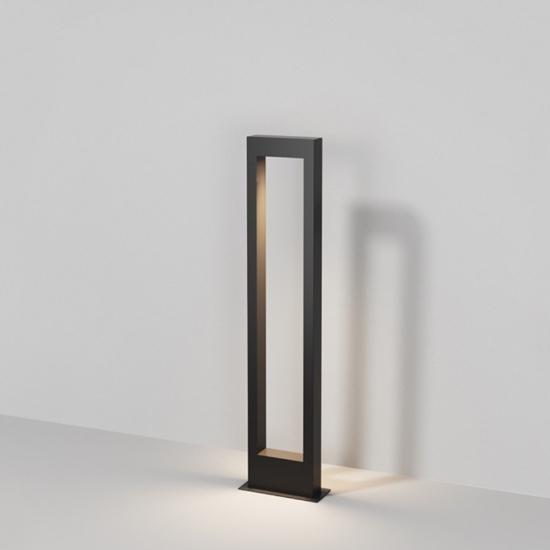 Maytoni lampione da giardino bonn led 3000k ip65 grigio
