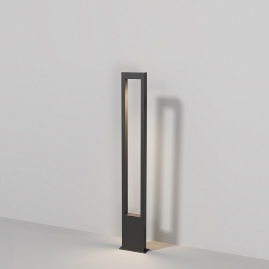 Maytoni bonn lampione da giardino led 3000k ip65 rettangolare