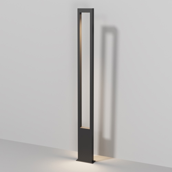 Maytoni bonn lampione da giardino led 3000k ip65 design moderno