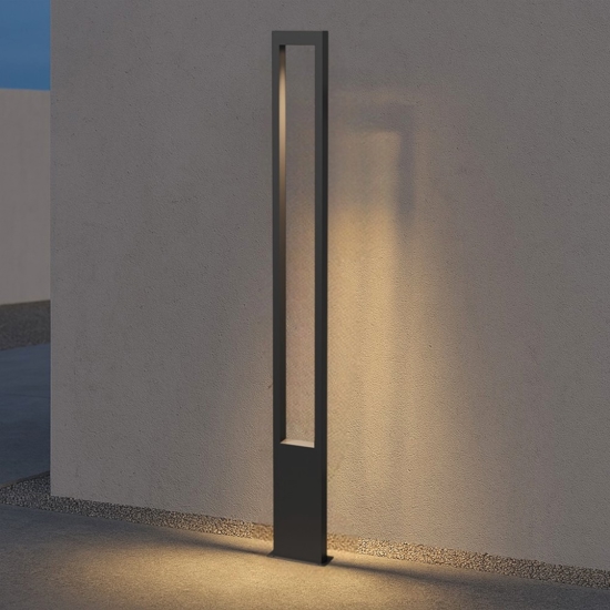 Maytoni bonn lampione da giardino led 3000k ip65 design moderno
