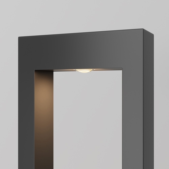 Maytoni bonn lampione da giardino led 3000k ip65 design moderno