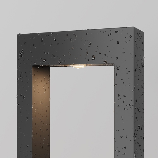 Maytoni bonn lampione da giardino led 3000k ip65 design moderno