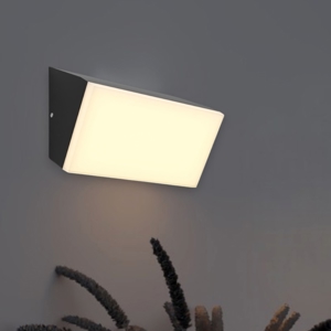 Maytoni brick applique da esterno led 3000k ip54 nero moderno