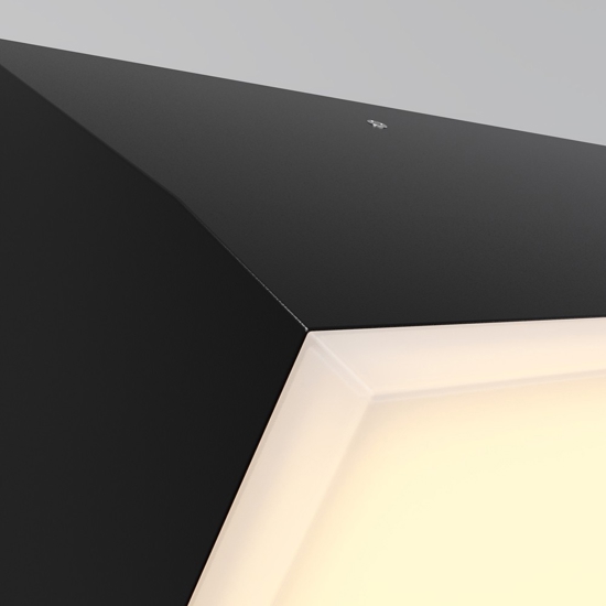 Maytoni brick applique da esterno led 3000k ip54 rettangolare