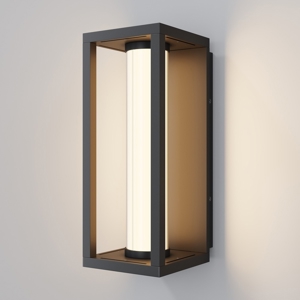 Maytoni expo applique per esterno da parete led 3000k ip54 nero