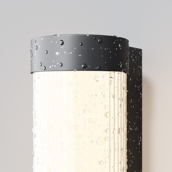 Maytoni rounge applique da esterno led 3000k ip54 cilindrico