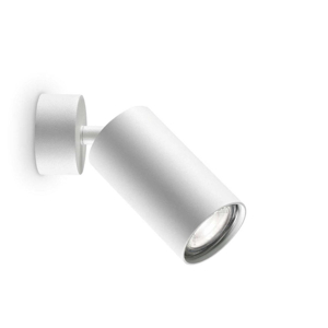 Dynamite pl1 ideal lux applique da parete orientabile bianco