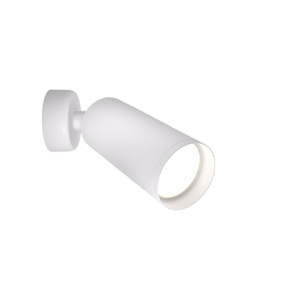 Maytoni applique da parete focus cilindro bianco orientabile