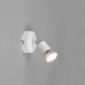 Applique orientabile da parete soffitto per interni bianco