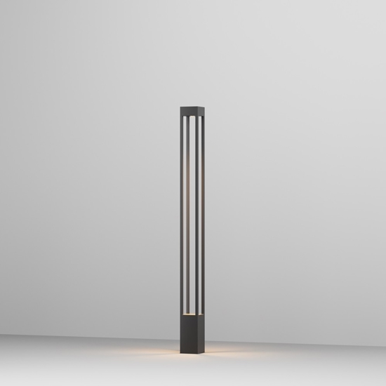 Maytoni elbe lampione da giardino moderno led 3000k ip65 rettangolare