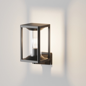Maytoni cell applique da esterno ip65 lanterna moderna nera
