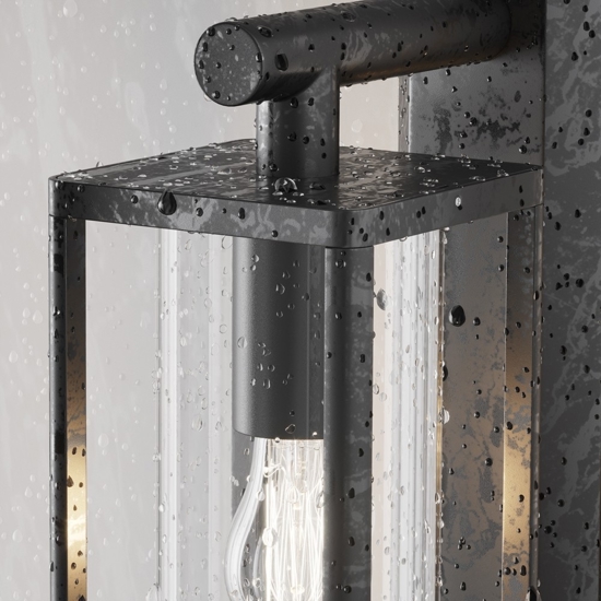 Maytoni cell applique da esterno lanterna rettangolare ip65