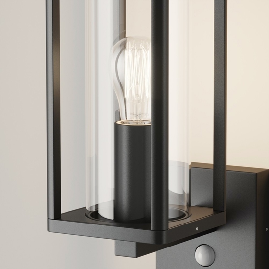 Maytoni cell applique da esterno ip65 con sensore di movimento