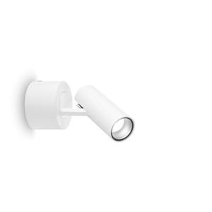 Play pl ideal lux applique led bianco orientabile 7w 3000k da soffitto