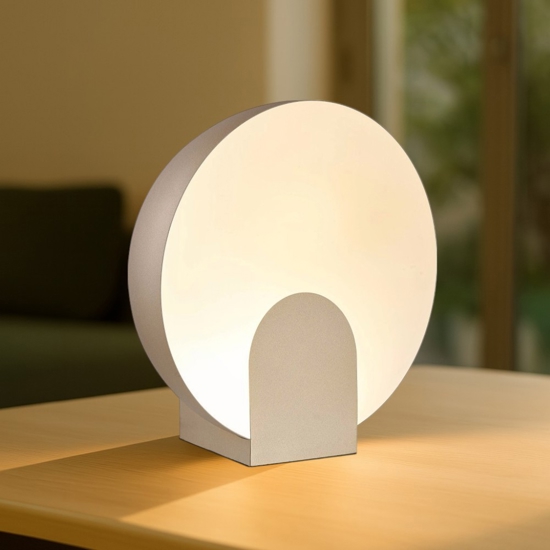 Lampada da tavolo design moderna oro led 5w 3000k