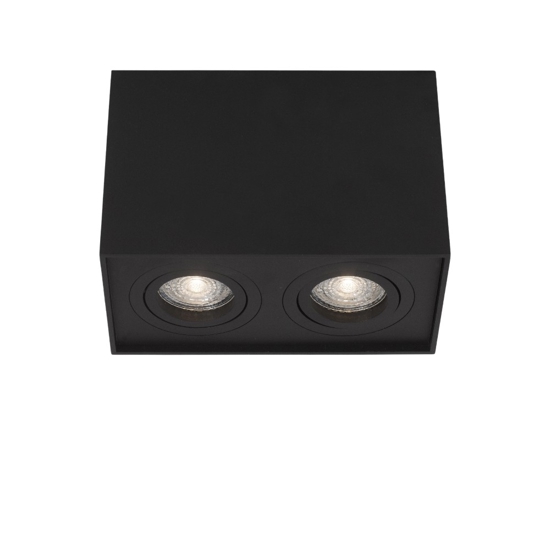 Plafoniera da soffitto per cucina 2 luci orientabili