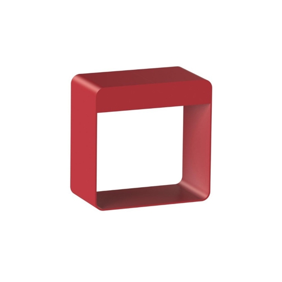 Lampada da tavolo rossa dama linea light led 3000k portatile
