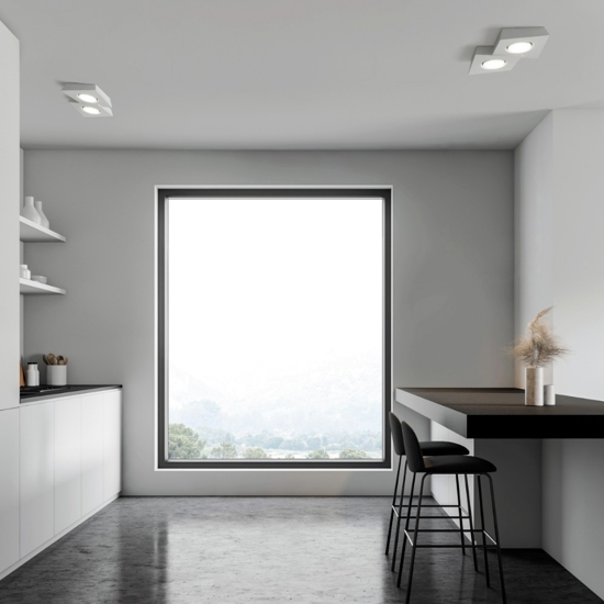 Sforzin anchise plafoniera da cucina design moderno