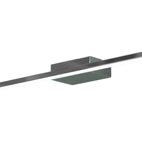 Applique per specchio da bagno led 11w 3000k cromo