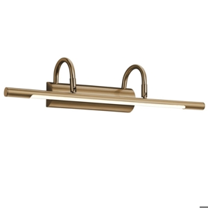 Applique per specchio da bagno classico oro anticato 8w 3000k