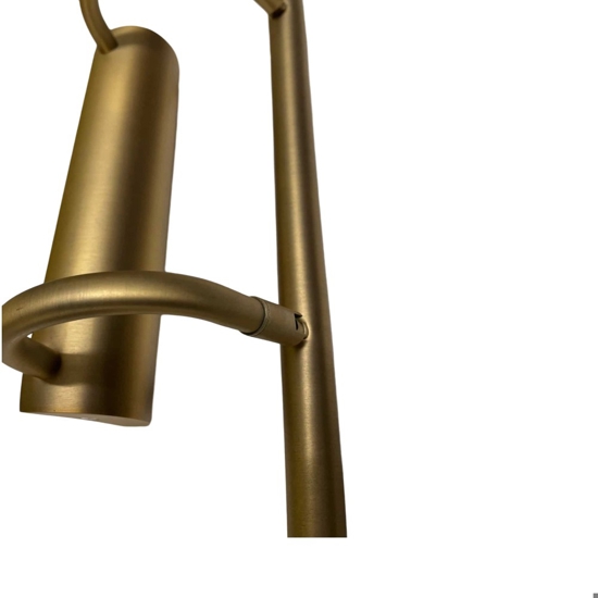 Applique per specchio da bagno classico oro anticato 8w 3000k