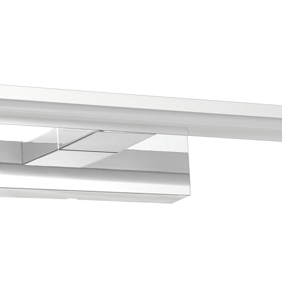 Pandella eglo applique per specchio da bagno 11w 4000k cromo